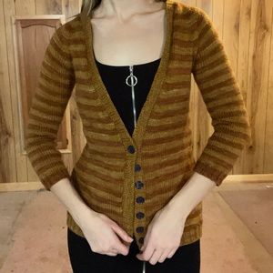 Handmade knit Ronald Weasley cardigan